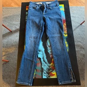 Pilcro and the LetterPress skinny jeans. Size 25.